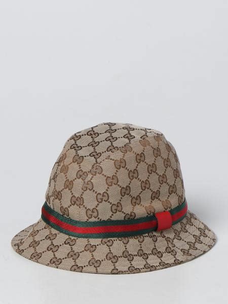 cappello bianco gucci|cappello gucci marrone.